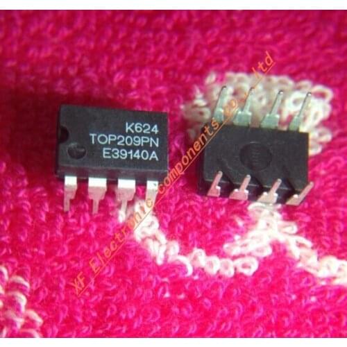50pcs/lot TOP209PN TOP209P TOP209 OFFLINE SWIT PWM OCP HV 8DIP IC Best quality