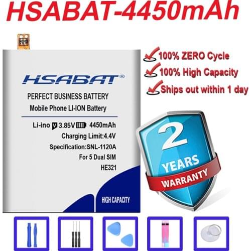 Top Quality 4450mAh Battery for Nokia 5 Dual SIM (TA-1053 DS) N5 HE321 + tracking number