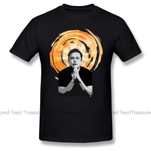 Elon Musk T Shirt In Elon Musk We Trust T-Shirt Funny Casual Tee Shirt Men Short Sleeve Oversize 100 Percent Cotton Tshirt