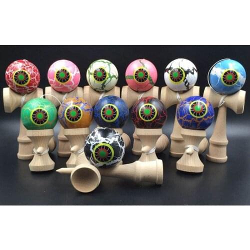 6cm Kendama Professional Toy Kendama Skill Juggling Balls Toy For Children Adult Colors Random Birthday Christmas Gift