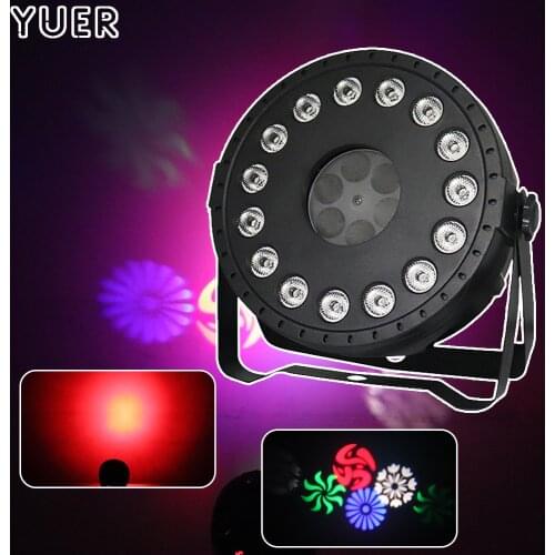 2Pcs/Lot 30W Mini LED Wash Spot 2IN1 Strobe Par Light DMX 512 Sound Control RGBW 4IN1 Professional DJ Disco Party Effect Light