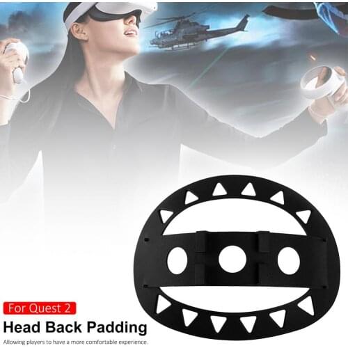Soft TPU Headband Cushion For Oculus Quest 2 Headsets Head Pad Strap Pressure-relieving Fixing Frame For Quest2 VR Accessories