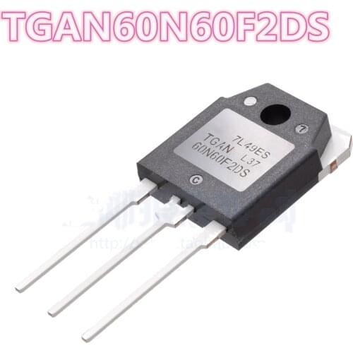 Tested good quality 10PCS TGAN60N60F2DS TGAN-60N60F2DS TGAN 60N60F2DS IGBT single tube single phase AC220 60A600V Free shipping