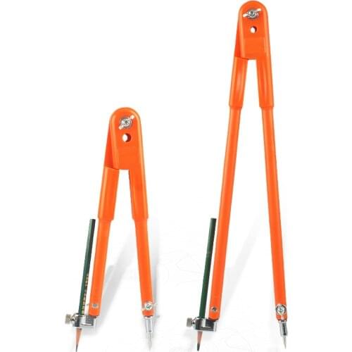 Carpenter Precision Pencil Compasses Large Diameter Adjustable Dividers Marking And Scribing Compass For Woodworking