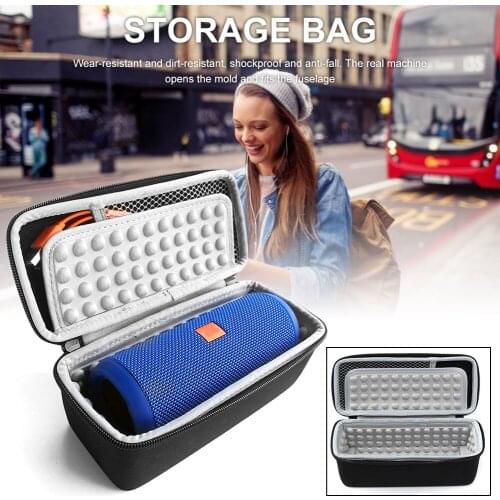 Suitable for For Flip 3/Flip 4 storage bag wireless bluetooth speaker EVA audio storage bag