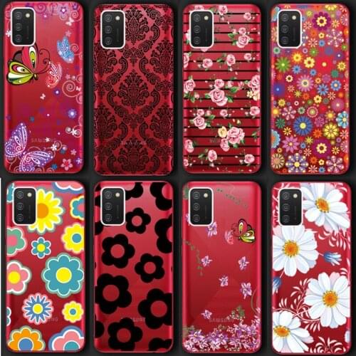 For SAMSUNG GALAXY A02S Shockproof Silicone Phone Case For Samsung Galaxy A02 S Case Covers Transparent Protection Back Cover