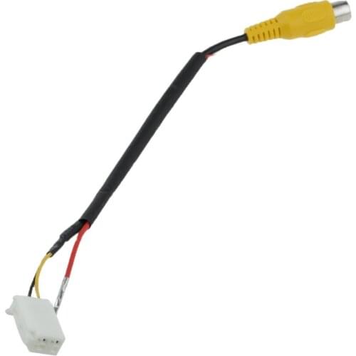 Rear View Camera RCA Adapter Wire For Mazda CX-5 2013-2014 Original Switch RCA Connector Convertor Cable