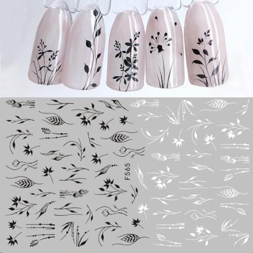 Nail stickers luxe Designs set Nail Water Decals butterfly Dream ChaserPattern Tranfer Sticker kawaii Art Decoration dentelle