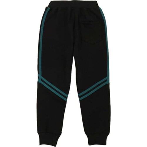 Spring casual pants 3-13T baby boys active warm pants children autumn elastic waist cotton trousers sprot pants kids outwear