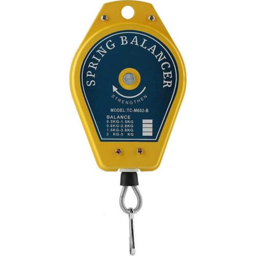 Luggage Scale Retractable Spring Balancer Tool Fixture Holder Hanging with Fittings Accessory Pesas Retractable Spring Balancer