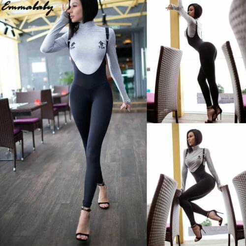 Women High Waist YOGA Pants Sports Jumpsuit Leggings Push Up Fitness Trousers