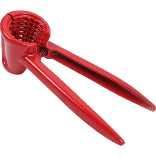 1pc Nutcracker Sheller Clip Funnel Nut Cracker Splash Proof Nutcracker Metal Sheller Kitchen Walnut Cracker Portable Opener Tool