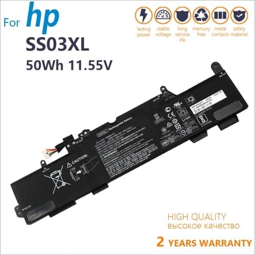 Genuine SS03XL Laptop Battery For HP EliteBook 730 735 740 745 755 830 840 846 G5 ZBook 14u G5 HSN-I12C HSN-I13C-4 HSN-I13C-5