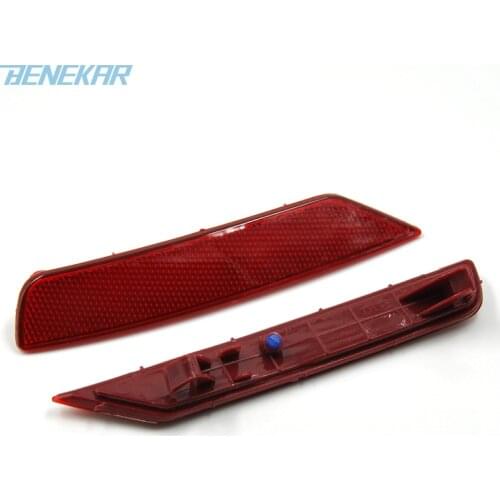 Benekar A Pair Rear Bumper Left Right Side Lamp Reflector For Citroen C4L 2013-2015