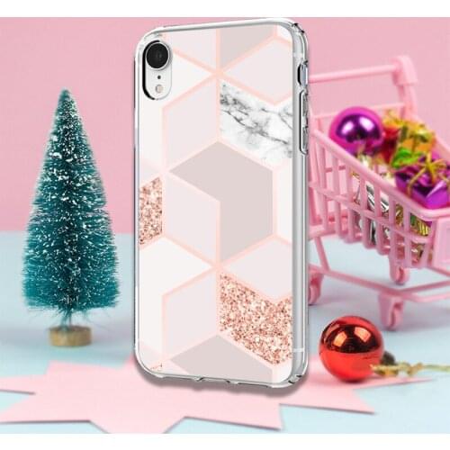 DIFFRBEAUTY Artistic Marble Phone Case Coque For iPhone XR 6 6S Plus X 5 SE Plus Soft TPU Marble Back Cover For iPhone 8 7 Plus