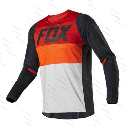 Motorcycle Mountain Bike Team Downhill Jersey MTB Offroad MX Bicycle Locomotive Shirt Cross Country Mountain Bike CYCLING Jersey