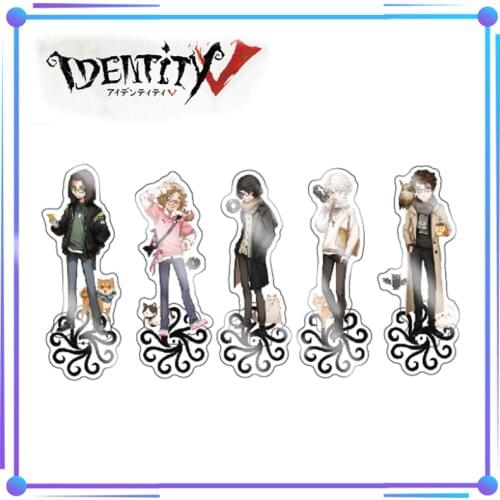 Game Identity V Aesop Carl Embalmer Anime Stand Figure Cosplay Acrylic Desk Decor Model Plate Boy Girl Display Birthday Toy Gift