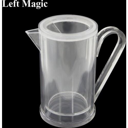 Vanishing Milk Pitcher Magic Tricks Milk Disappear Cup Glass Illusion Water Stage Magic Props Gimmick Magician Toys Comedy