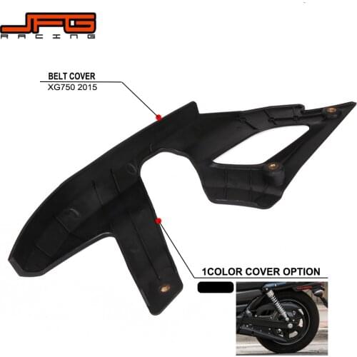 Motorcycle Plastic Belt Cover Guard Chain Guard Protector For Harley Davidson Street XG750 2015 Street Bike