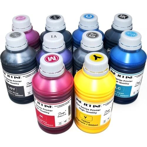 500ml Pigment Ink Refill Kit for Epson SureColor P700 P703 P704 P706 708 P900 P903 P904 P906 P908 Printers
