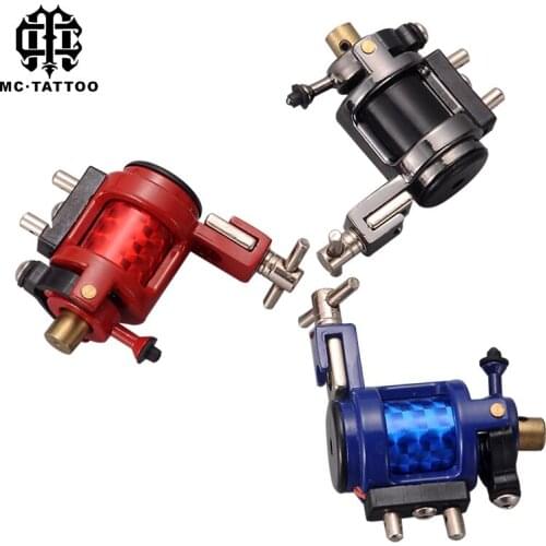 New Rotary Tattoo Machine Professional Stealth Rotary Motor Tattoo Gun black Red Blue For Choice Liner and shader