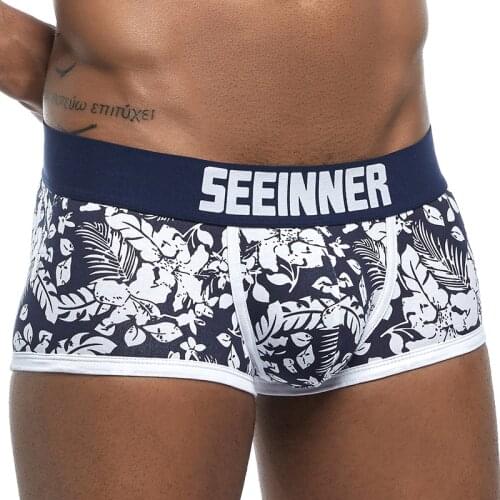 New Hot Boxers Men Underwear Mens Cuecas Masculina Calzoncillo Male Boxershorts Cotton Breathable Panties Size M-XL