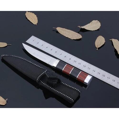 Fixed Blade Hunting Knife Survival Knives Faca Coltello Navajas Cuchillos Outdoor Camping Knife