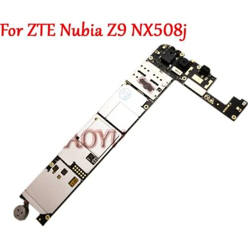 Full Work Original Unlocked Mainboard For ZTE Nubia Z9 NX508j Motherboard Logic Circuit Board Electronic Panel 32GB Fast Ship