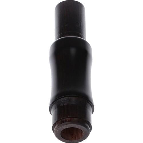 Portable Wooden Reel Seat Fishing Rod Fishing Pole Repair Part Dark Brown Replacement Tackles for Seawater Freshwater Fishing