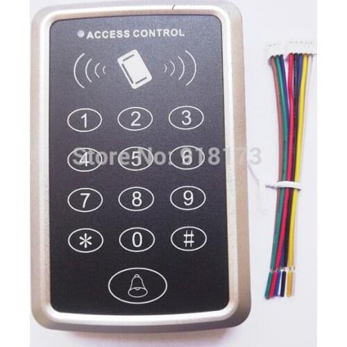 5pcs/lot RFID Proximity entry lock door access control system Keypad 125KHz EM ID card Access Controller