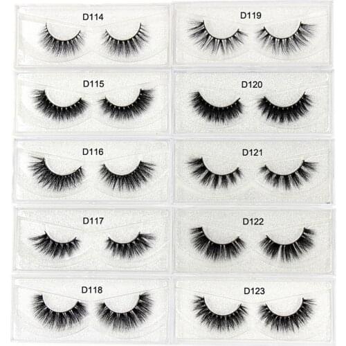 SOQOZ 3D Mink Lashes Reusable Mink Eyelashes 100% Cruelty Free Lashes Handmade Natural False Eyelashes Popular Lashes Makeup