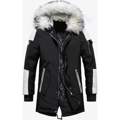 TIEMIANNIU Men's Long Parkas