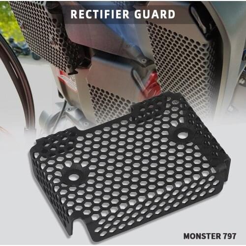 For Ducati Monster 797 Plus Rectifier Guard 2018 2019 2020 Rectifier Kit 797 Monster Motorcycle Rectifier Guard Performance