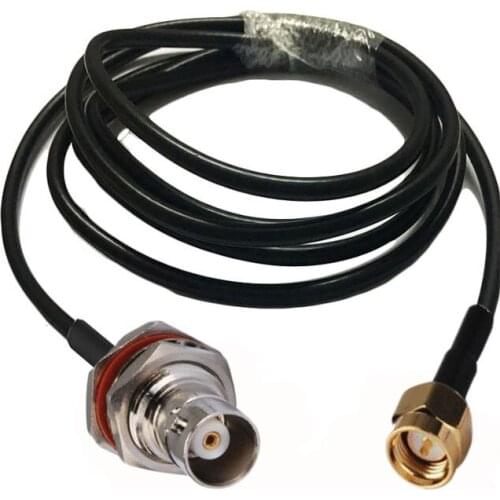 1/3/5/10m SMA Male to BNC Female O-ring LMR195 RF Connector Coax Coaxial Cable 50ohm 15m 20m