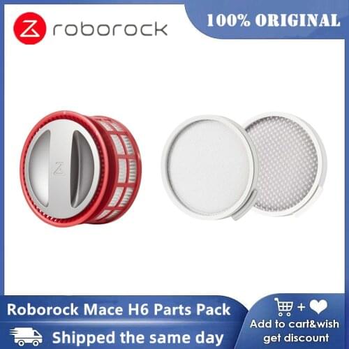 HEPA filter roller brush soft brush for original Roborock Mace H6 handheld vacuum cleaner spare parts kit 100% original