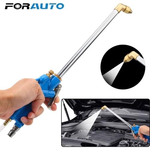 FORAUTO High Press Car Engine Oil Cleaner Tool Auto Water Cleaning Gun Pneumatic Cleaning Tool with 100cm Hose Aluminum Alloy