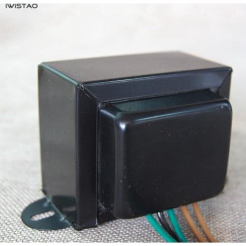 IWISTAO Power Transformer EI for Tube Preamplifier Matisse 230V 0.08A 6.3v-0-6.3V 1.2A for 12AX7/T7/U7 HIFI Audio DIY