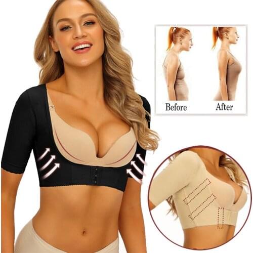 Women Corselet Chest Lifter Corset Back Chest Sculpture Breast Up Line Strap Vest Care Sculpting Underwear