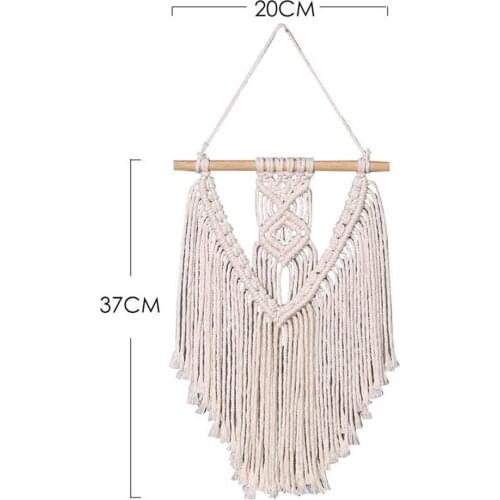 Lace Wall Hanging Decoration Bohemian Chic Art Woven Tassel Woven Tapestry Kindergarten Bedroom Apartment Decoration