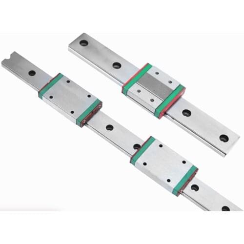 MGW7 MGW9 MGW12 MGW15 200 300 350 400 450 500 600 700 800 mm MGW linear rail with MGW12C or MGW12H block