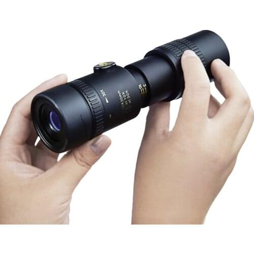 4k10-300x40mm Super Telephoto Zoom Monocular Telescope Portable For Camping Support Smartphone To Take Picture Wholesale
