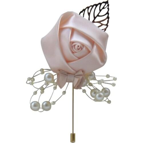 2020 New Bridesmaid Wrist Corsage Party Rose Bracelet Silk Flowers Ribbon Bride Wedding Ornament Decoration Bridesmaid Dress