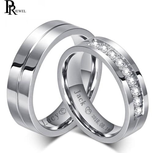 Prjewel Rings With Cubic Zirkonia For Women