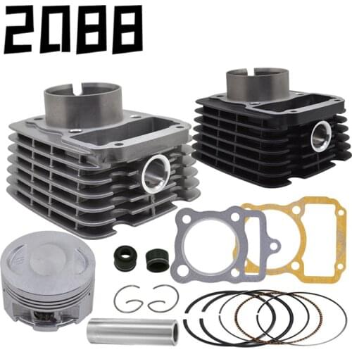 Suitable for Qianjiang motorcycle sleeve cylinder assembly QJ150-19A 19G sleeve cylinder cylinder sleeve 62mm 150cc