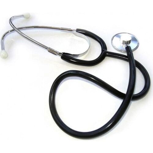 1pcs High Quality Stethoscope Aid Single Emt Headed Stethoscope Portable Medical Auscultation Stethoscope Device Equipment Tool