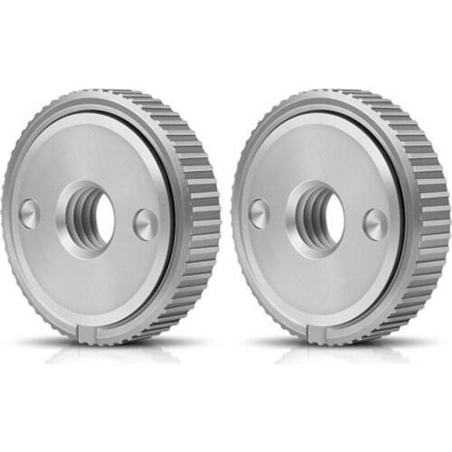 2 Piece Portable M14 Quick Clamping Nut Clamp and Device for Locking Plate Chuck Angle Grinder