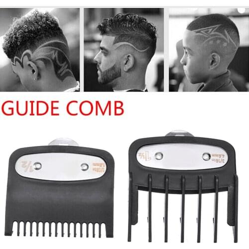 2pcs Guide Comb Limit Combs Standard Guards Trimmer Parts For Hair Clipper Hairdressing Cutting Blades 1.5mm 4.5mm