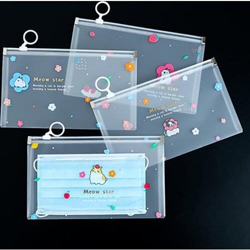 4Pcs/Set Portable Reusable Transparent Travel Cosmetic Bag Make Up Case Makeup File Bag Women Organizer Toiletry Storage Kit Box