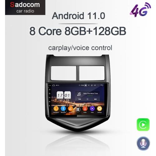 720P 9" DSP PX6 2 din Android 10.0 64GB ROM+4GB RAM Car DVD Player car radio RDS autoradio GPS wifi For Chevrolet Aveo 2011-2015