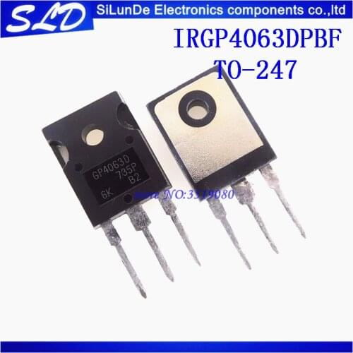 Free Shipping 20pcs/lot IRGP4063D IRGP4063DPBF GP4063D IRGP4063 IGBT 600V 96A 330W TO-247